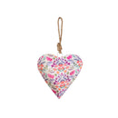 Petal Paradise Heart Shaped Metal Hanging Décor Set