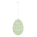 2.5" Egg Shaped Hanging Décor, 4 Asst.