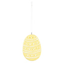 2.5" Egg Shaped Hanging Décor, 4 Asst.