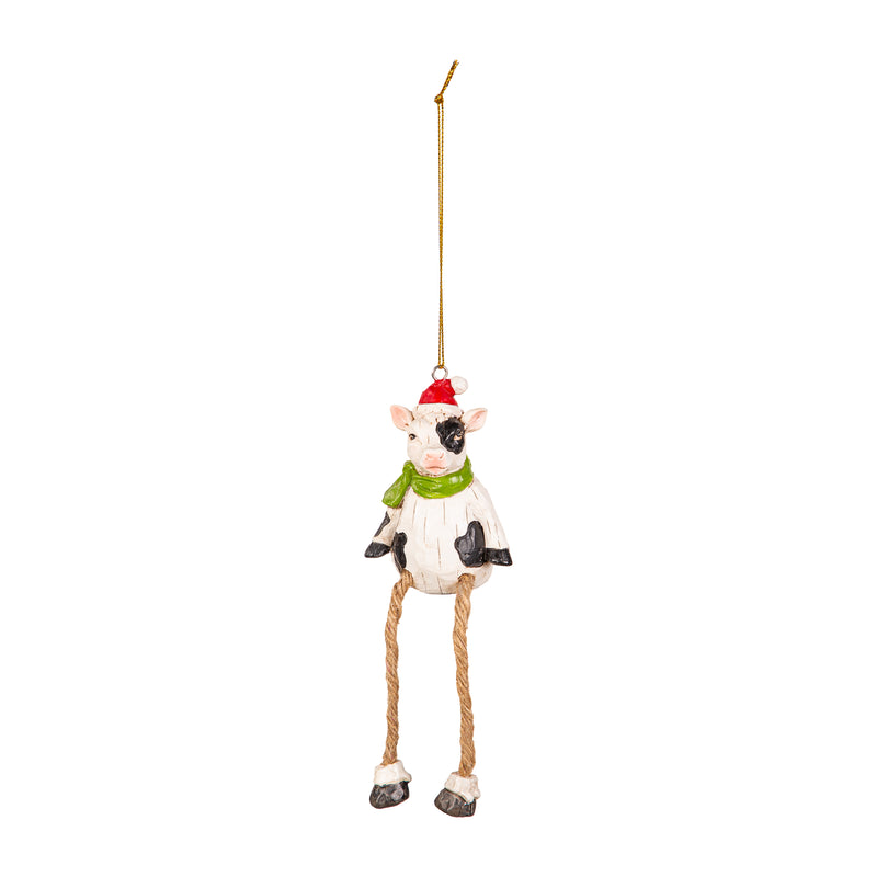 6.5" Resin Farm Animal with Dangling Legs Ornament,3otr199