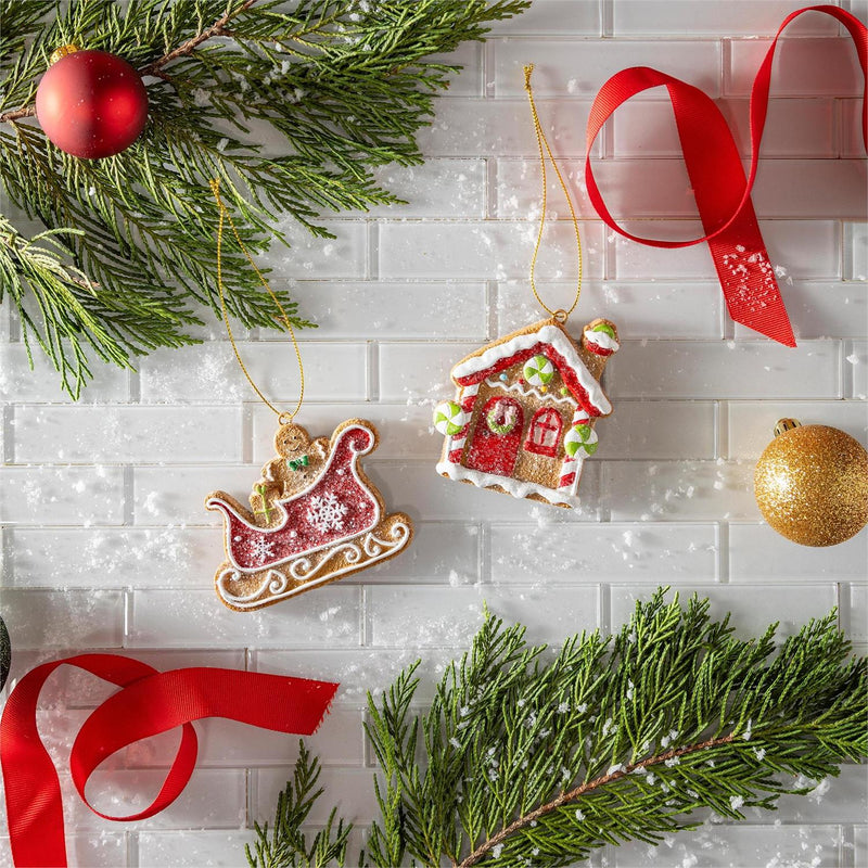 Resin Gingerbread Ornament