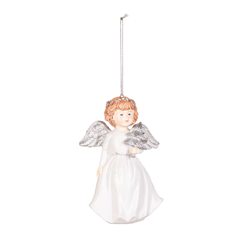 4.75" Resin Angel Ornament,3otr206