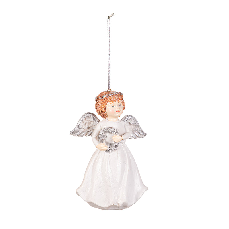 4.75" Resin Angel Ornament,3otr206