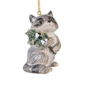 Woodland Storybook Ornament Animal Resin, Asst, 3.5"H