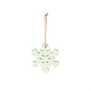 4" Wood Snowflake Ornament