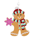 Baking Spirits Bright Ornament Wood Gingerbread, 3.25"H, Set of 9