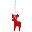 Woodland Storybook Ornament Christmas Icon Wood in Glass Jar, Asst, 3.5"H