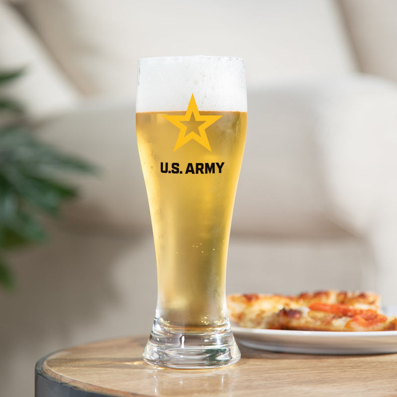 15oz Pilsner Glass with Gift Box, Army,3ptbc5063