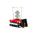 16oz Pint Glass with Coaster, Tassel Hassle