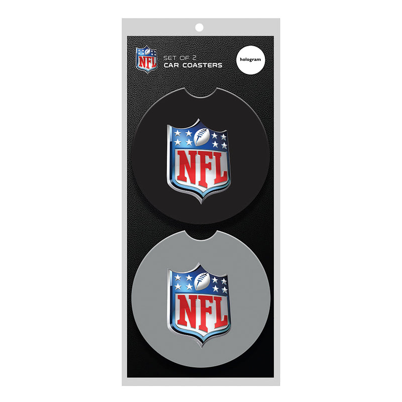 Baltimore Ravens Car Coaster Set, 2pc