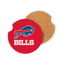 Buffalo Bills Car Coaster Set, 2pc