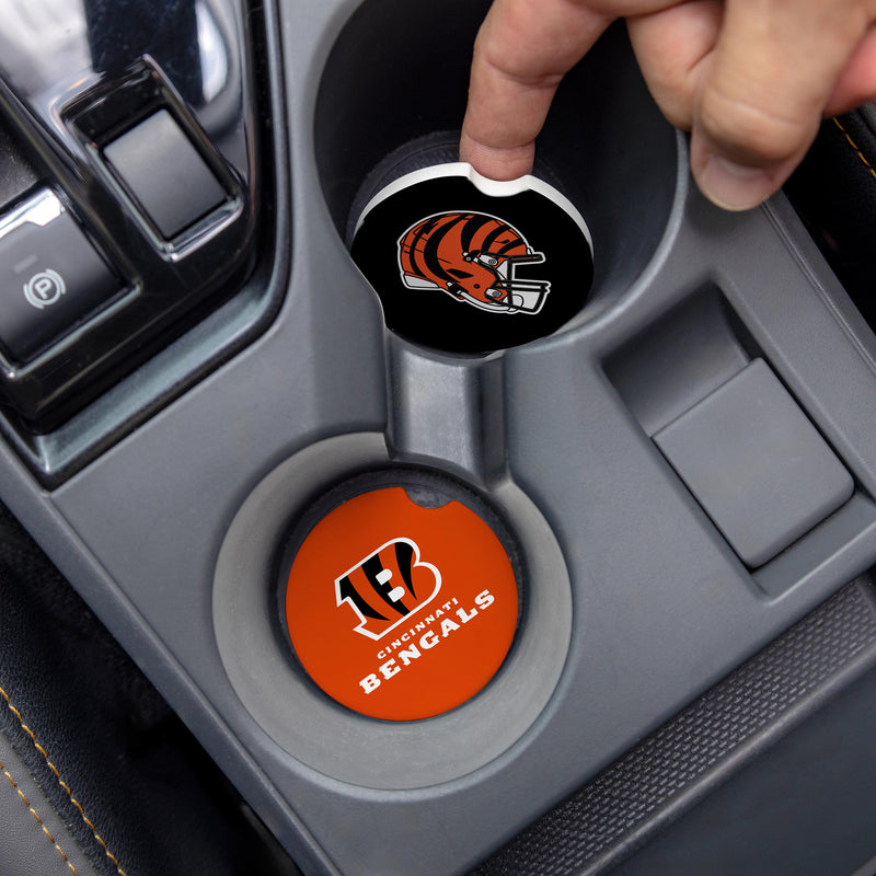 Cincinnati Bengals Car Coaster Set, 2pc