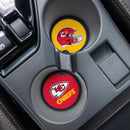 Kansas City Chiefs Car Coaster Set, 2pc