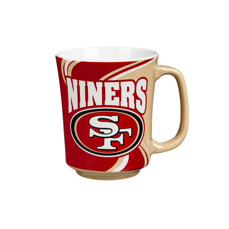 San Francisco 49ers, 14oz  Ceramic with Matching Box,3rca3826