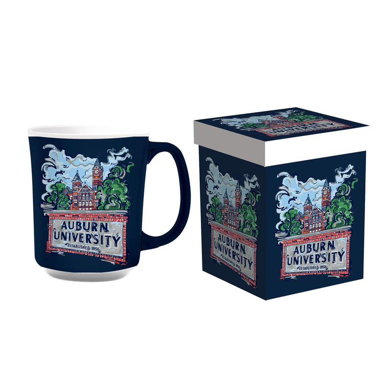 14oz Ceramic Cup of Awesome, Justin Patten Artwork, Auburn University