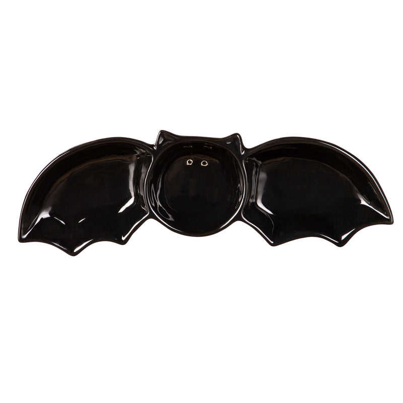 14" Ceramic Serving Dish, Bat,3sc3005