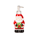 Ceramic Soap Dispenser, Reindeer/Santa/Snowman,3sdc004