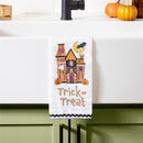 Trick or Sweets Tea Towel and Cookie Cutter Gift Set