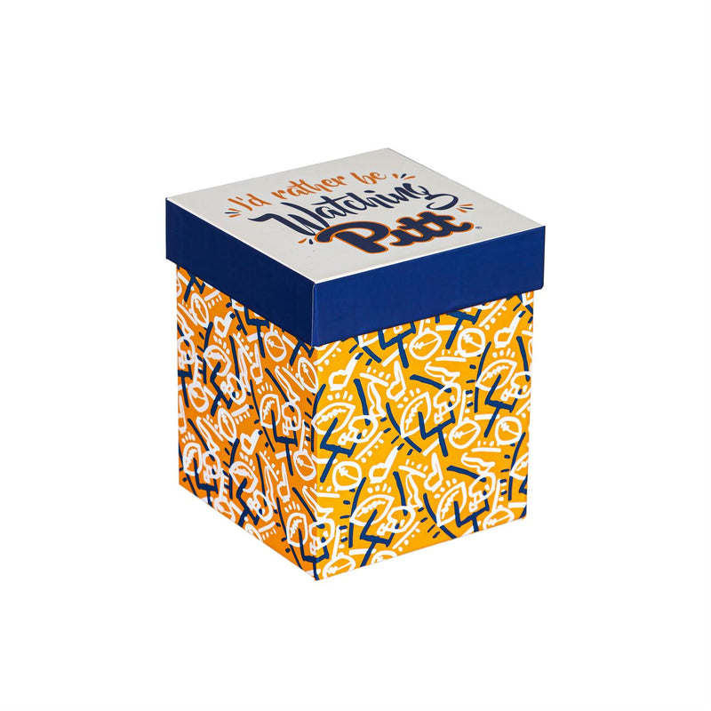 University of Pittsburgh, 17oz Boxed Stemless Glas