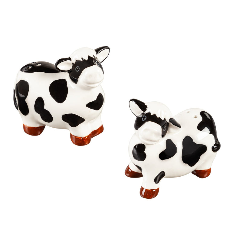 Ceramic Cow Salt & Pepper Shaker Set,3spc086