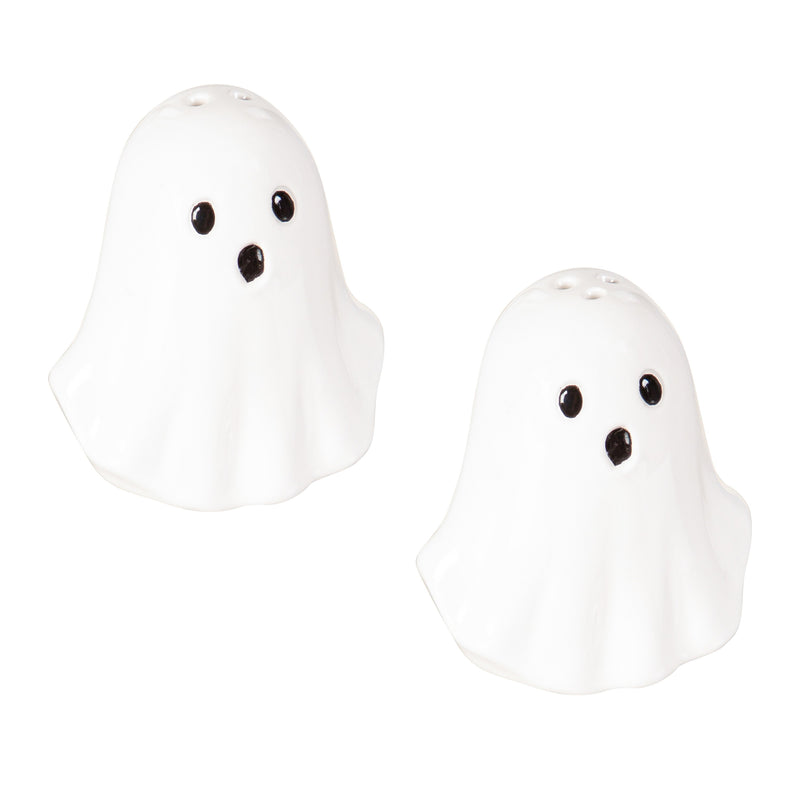 Ceramic Salt and Pepper Set, Ghost,3spc089