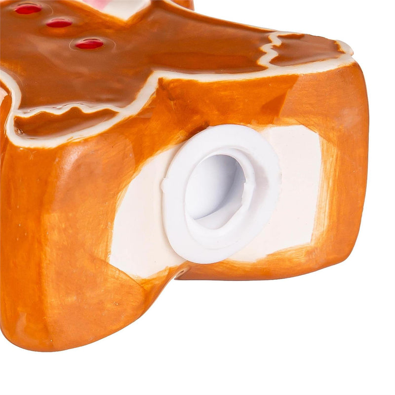 Ceramic Salt and Pepper Set, Gingerbread