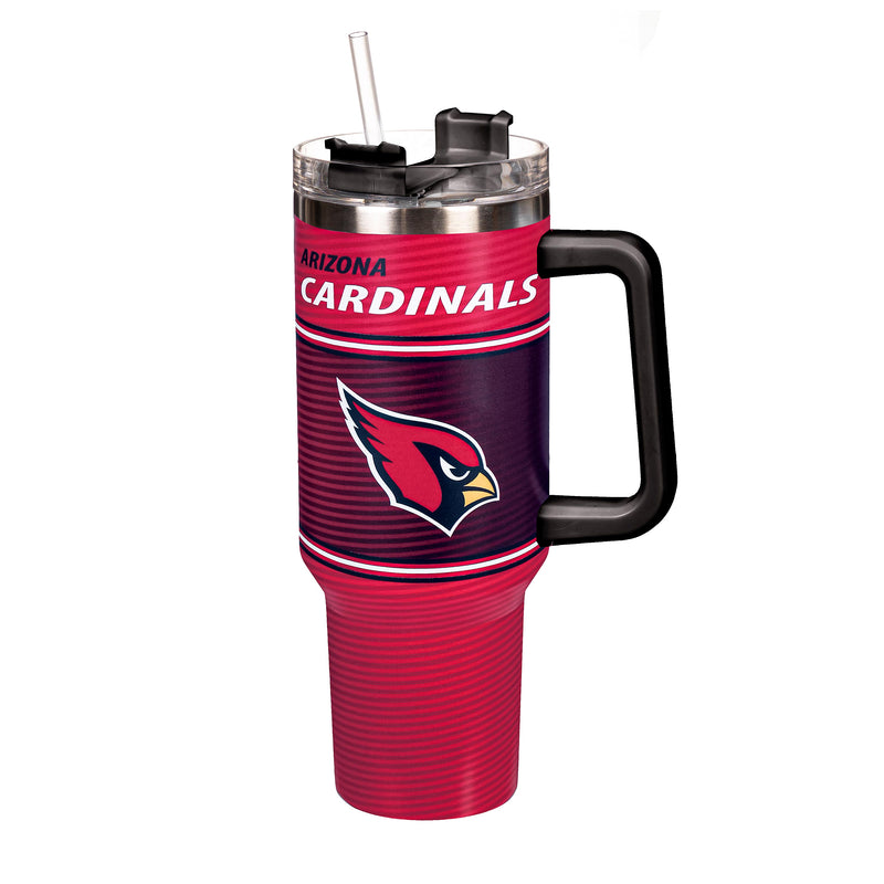 40oz Stainless Steel Mega Cup w/ Straw, Arizona Cardinals,3ss3800cc