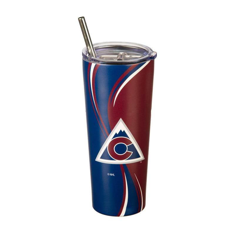 Stainless Steel Tumbler, 20oz, Colorado Avalanche,3ss4356t