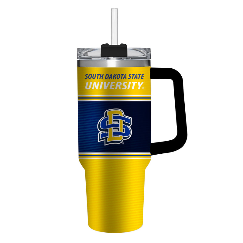 40oz Stainless Steel Mega Cup w/ Straw, South Dakota State University,3ss5015cc