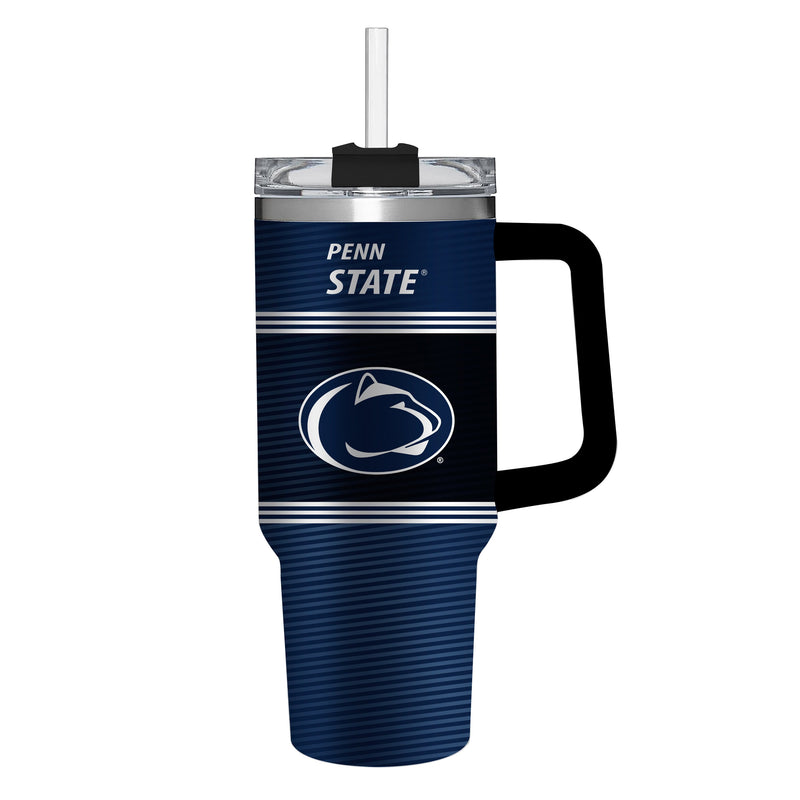 40oz Stainless Steel Mega Cup w/ Straw, Penn State,3ss922cc