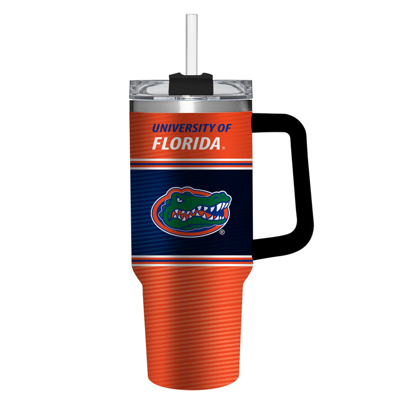 40oz Stainless Steel Mega Cup w/ Straw, University of Florida,3ss939cc