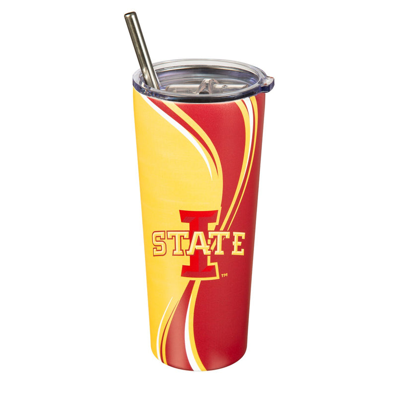 Stainless Steel Tumbler, 20oz, Iowa State University,3ss962t