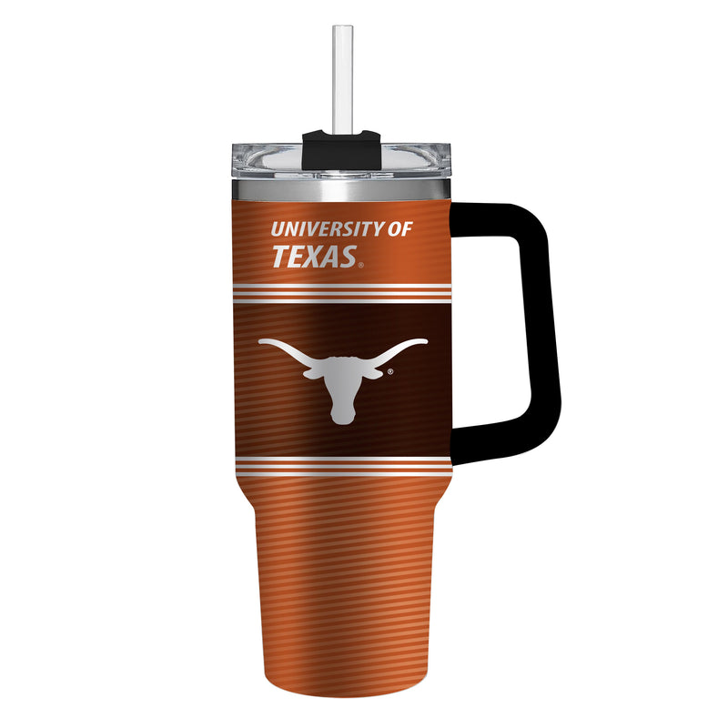 40oz Stainless Steel Mega Cup w/ Straw, University of Texas,3ss999cc