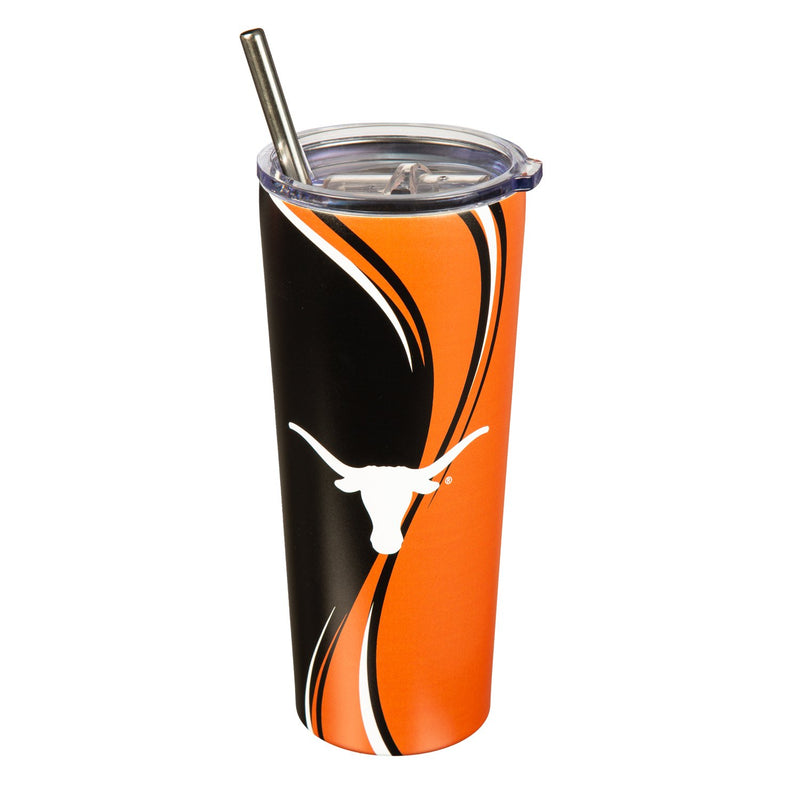 Evergreen Home Accents,Stainless Steel Tumbler, 20oz, University of Texas,3.27x3.27x8 Inches