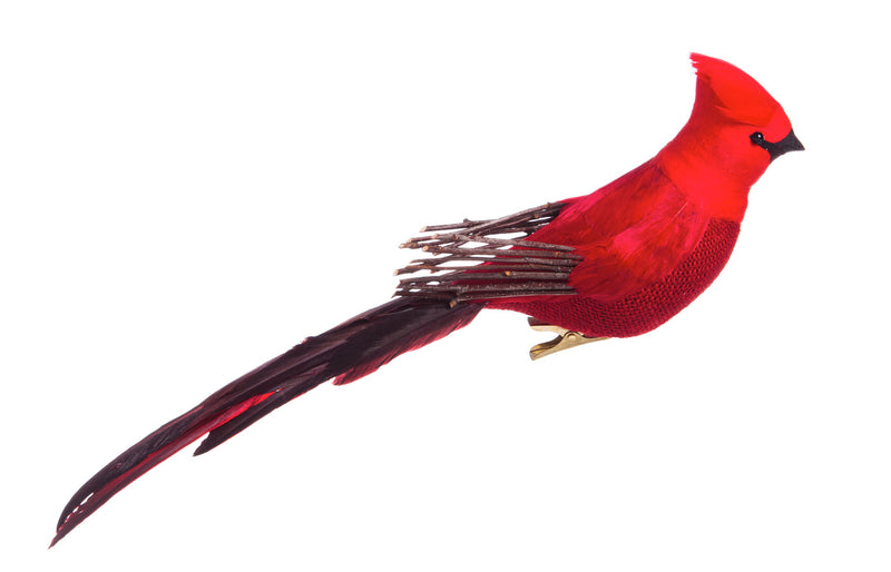 Majestic Cardinal Decorative Clip, 2 ASST,3trc016