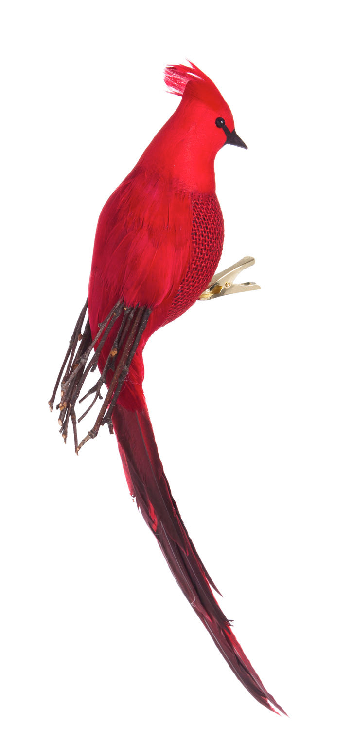 Majestic Cardinal Decorative Clip, 2 ASST,3trc016