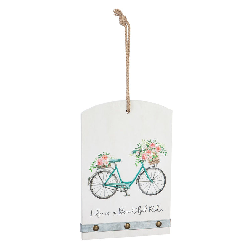 Wooden Wall Décor, 2 Asst: Bicycle, Rabbit,3wp809