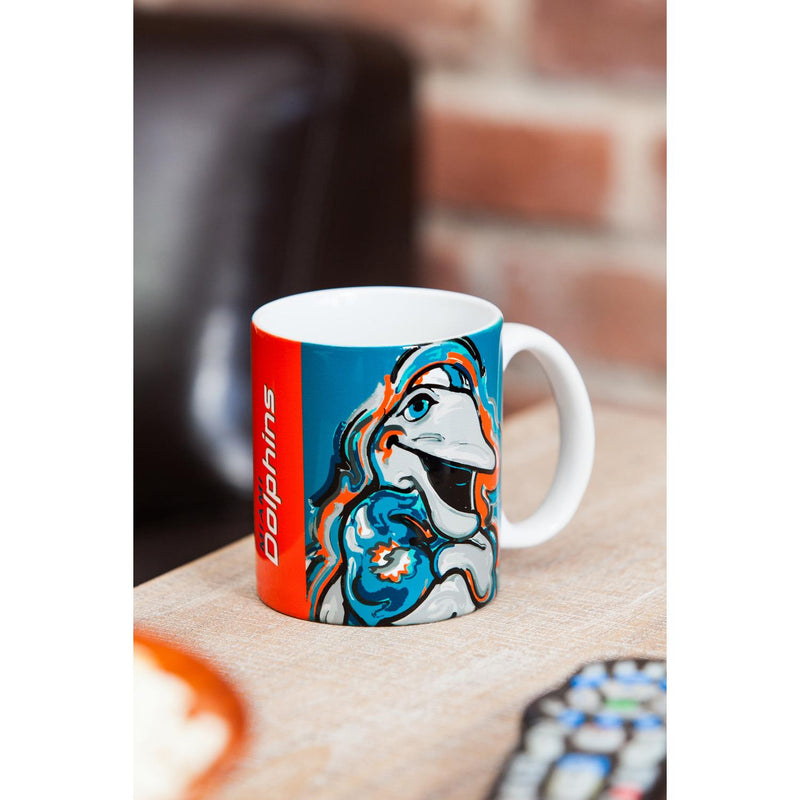 Miami Dolphins, 11oz Mug Justin Patten