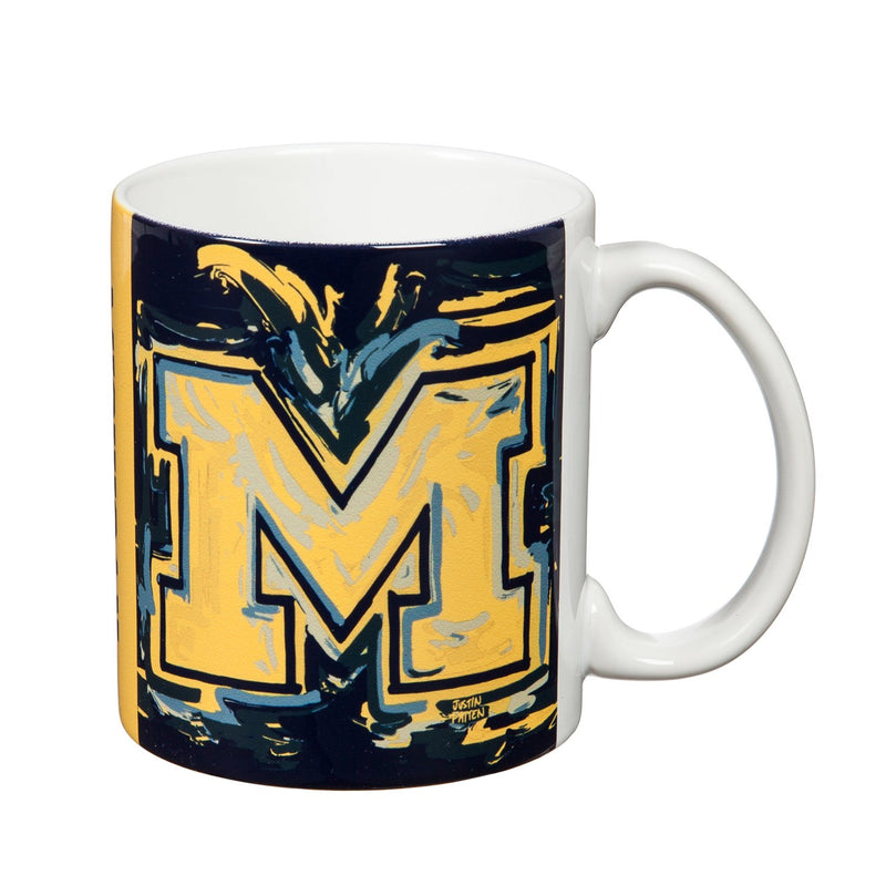 University Of Michigan, 11oz Mug Justin Patten,3wsm920jpa