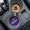 Minnesota Vikings Car Coaster Set, 2pc