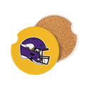 Minnesota Vikings Car Coaster Set, 2pc
