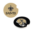 New Orleans Saints Car Coaster Set, 2pc