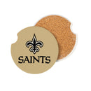 New Orleans Saints Car Coaster Set, 2pc