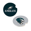 Philadelphia Eagles Car Coaster Set, 2pc