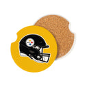 Pittsburgh Steelers Car Coaster Set, 2pc