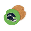 Seattle Seahawks Car Coaster Set, 2pc