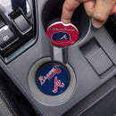 Atlanta Braves Car Coaster Set, 2pc