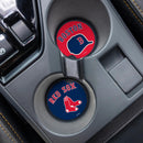 Boston Red Sox Car Coaster Set, 2pc