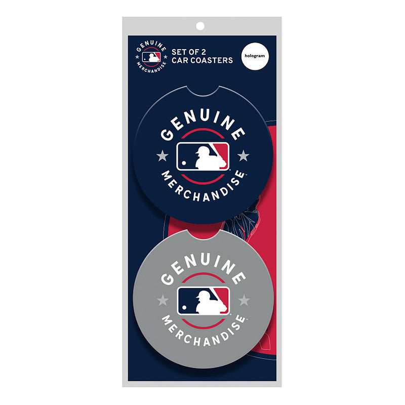 Boston Red Sox Car Coaster Set, 2pc