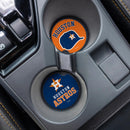 Houston Astros Car Coaster Set, 2pc